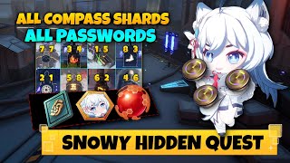 3.4 Hidden Snowy Quest Guide! All Passwords Tower of Fantasy