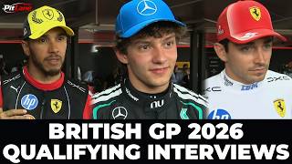 F1 Drivers Post Qualifying Interviews | British Grand Prix 2026