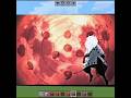 I Built The Ghost of the Uchiha in Minecraft! 👁️🔥 (Madara Pixel Art) #minecraft