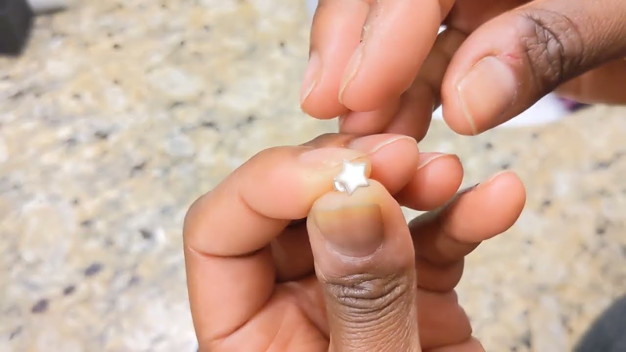 LOVELY! Rose Gold Star Earrings for Girls, Hypoallergenic Fire Opal Stud Earrings For Women ARSKRO