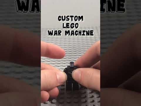 Custom Lego marvel war machine