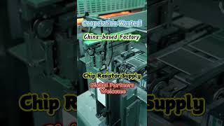 China -based factory chip resistors global partners welcome 🤝🏻#FOSAN #Resistor #resistor #factory
