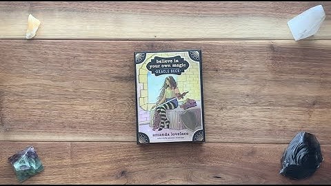 Believe In Your Own Magic Oracle unboxing/walkthrough/flip through