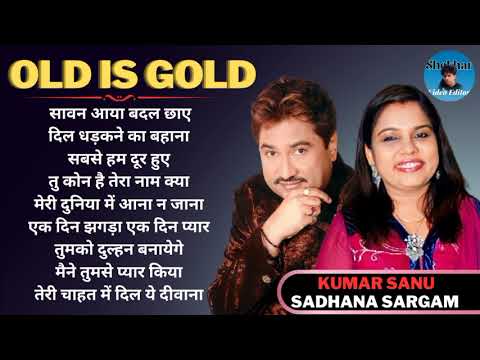 Super Hit 90s Songs Of Kumar Sanu Sadhana Sargam  Best Romantic Song Evergreen  shekharvideoeditor