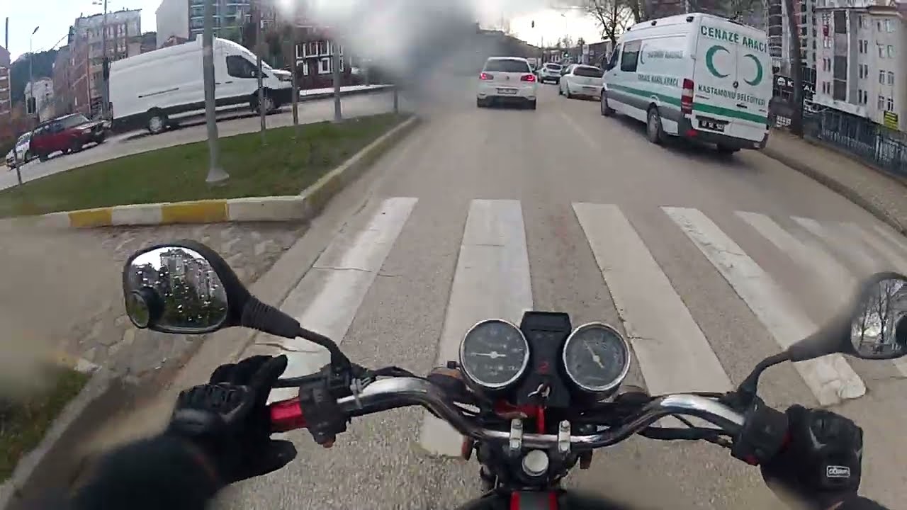 Kastamonu'da motosiklet ile turlamak - eski sanayi - salı pazarı - motovlog