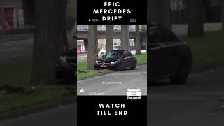 Epic Car Crash Mercedes Drift #shorts