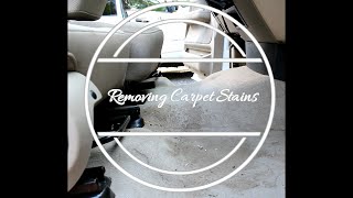 How To Get Stains Out Of Carpet - Auto Detailing Tips