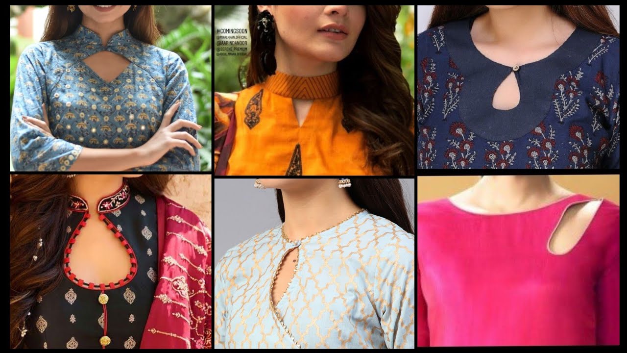 kurti neck design 2020 || Kurti neck design 2022 || gale ke design, neck  design ,churidar neck design,boat neck design,new neck design,galy ke design  - YouTube