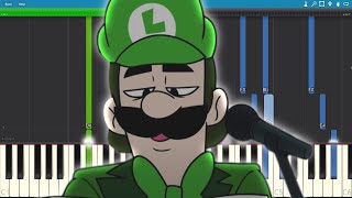 Luigis Lament - Piano Tutorial - Mashed