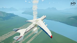 Stormworks #44 - Máy Bay Lớn Nhất Thế Giới Antonov AN-225 Bay Vào Lốc Xoáy !! screenshot 4