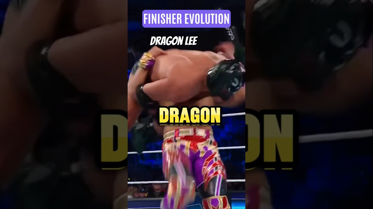 Every FINISHER of Dragon Lee ! 