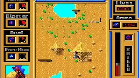 APPLE IIGS JOURNEY TO CALIBUS INSPIREDFROM XEVIOUS Cosmocade The Arcade of Tomorrow 1990 Pangea Soft