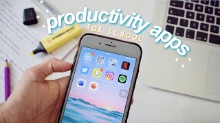 Top Productivity Apps ALL Students Need! | Back to School ☆