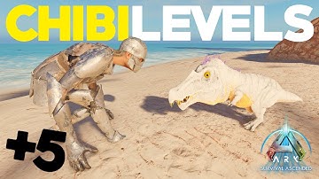 How To Get Extra Chibi Levels(+5) Easy On ARK Ascended