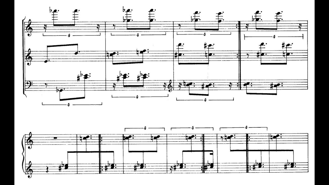 Morton Feldman - Triadic Memories (1981) for piano