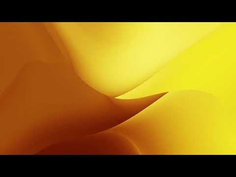 Yellow Ombre Aura Screen | 2 Hours 4K UHD 60fps| No Sound