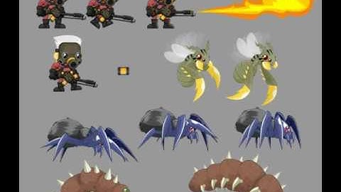 The Exterminator - Game Sprites