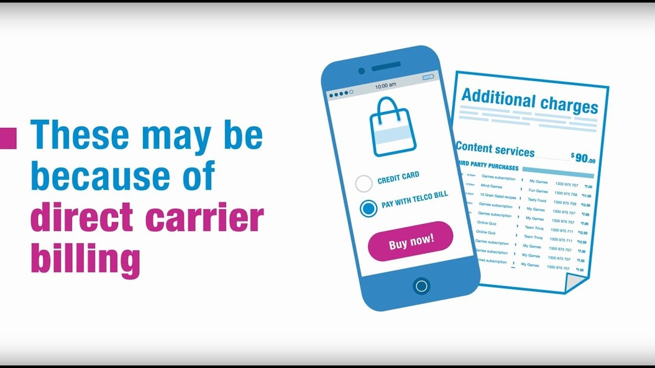 Unexplained charges on your mobile bill a guide to direct carrier