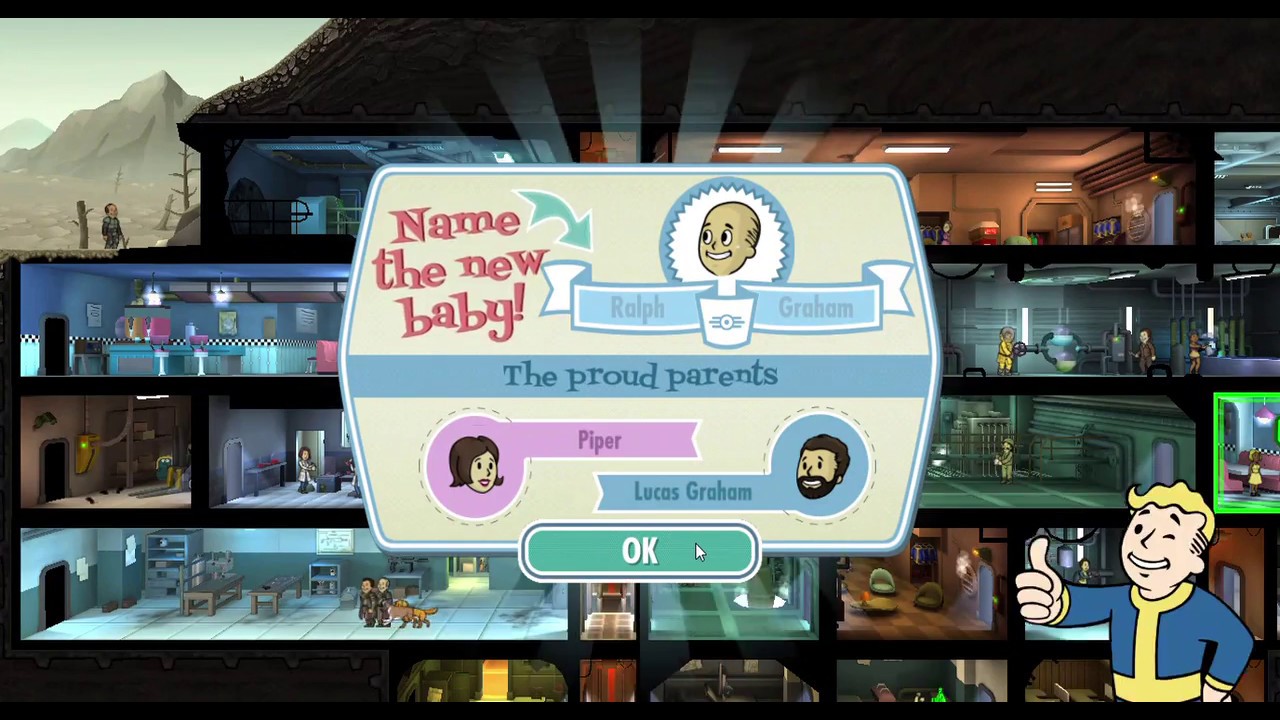 Fallout Shelter Babies Building Gyms And Naked Mole Rats Youtube