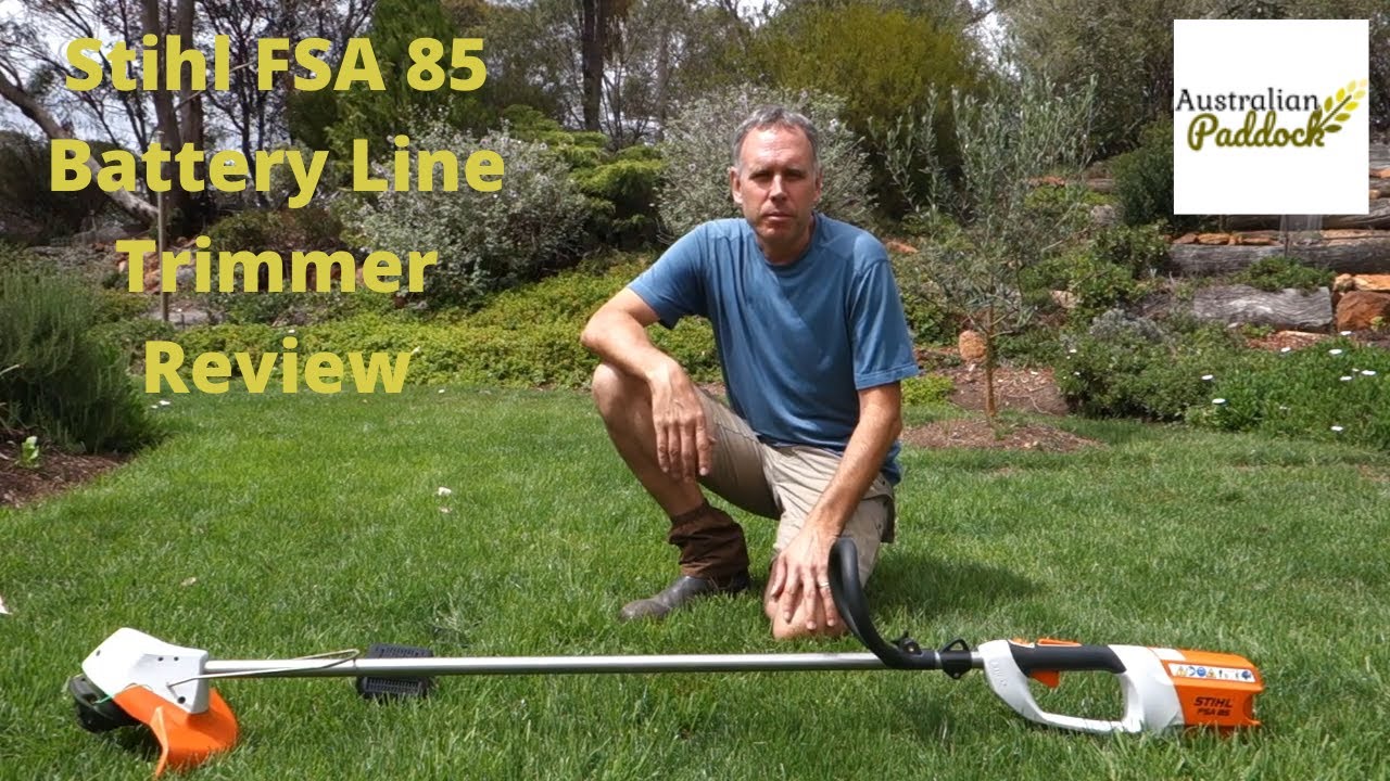 stihl trimmer battery review