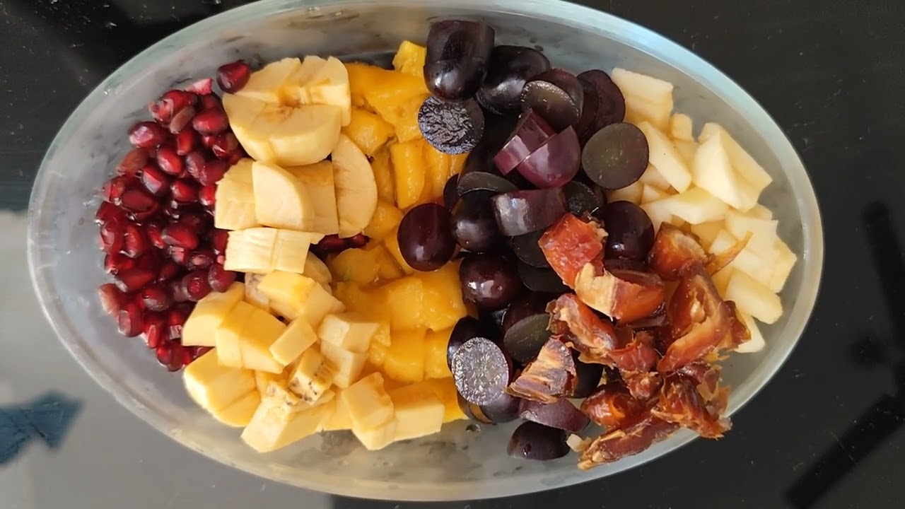 വളരെ എളുപ്പമാണ് ഫ്രൂട്ട് കസ്റ്റാർഡ് തയ്യാറാക്കാൻ |#fruitcustard #fruitsalad 