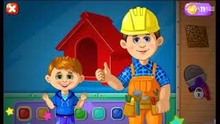 Permainan Membangun Rumah dan Gedung - Builder Game Android Gameplay screenshot 1