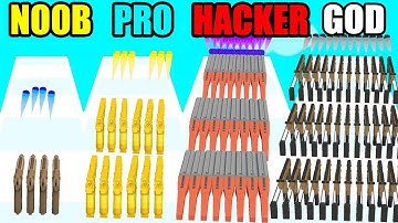 NOOB vs PRO vs HACKER vs GOD Gun Clone