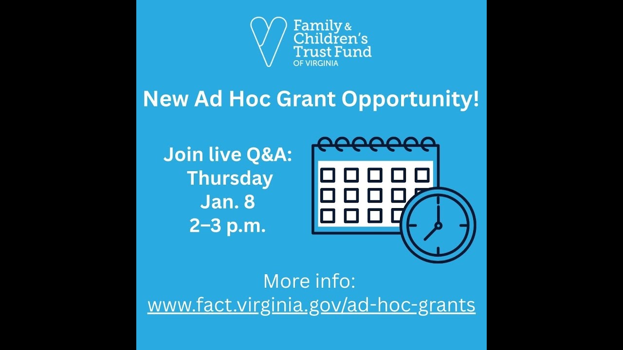 FACT Ad Hoc Direct Service Grants Q&A Session 1/8/2026