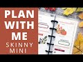 PLAN WITH ME | SKINNY MINI Happy Planner | Seasonal Fall | October 12-18, 2020