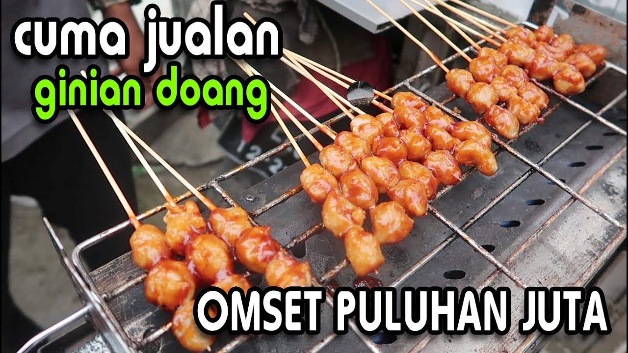 Cuma Jualan Bakso Bakar Pentol Kuah Omset Bisa Mencapai Puluhan Juta Bulan Youtube