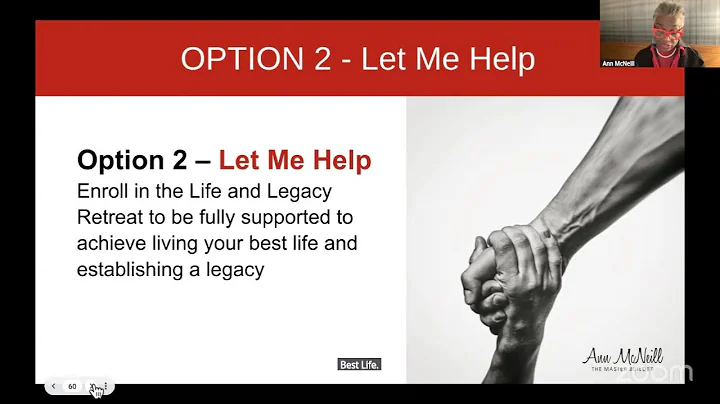 Your Life and Legacy Masterclass Webinar