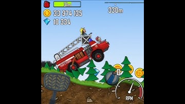Hill Climb level-91 #gaming #viralshorts 🚒🔥👻