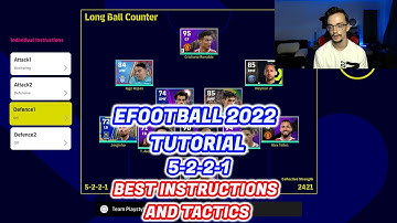 EFOOTBALL 2022 - BEST CUSTOM FORMATION 5-2-2-1 TUTORIAL - BEST TACTICS & INSTRUCTIONS