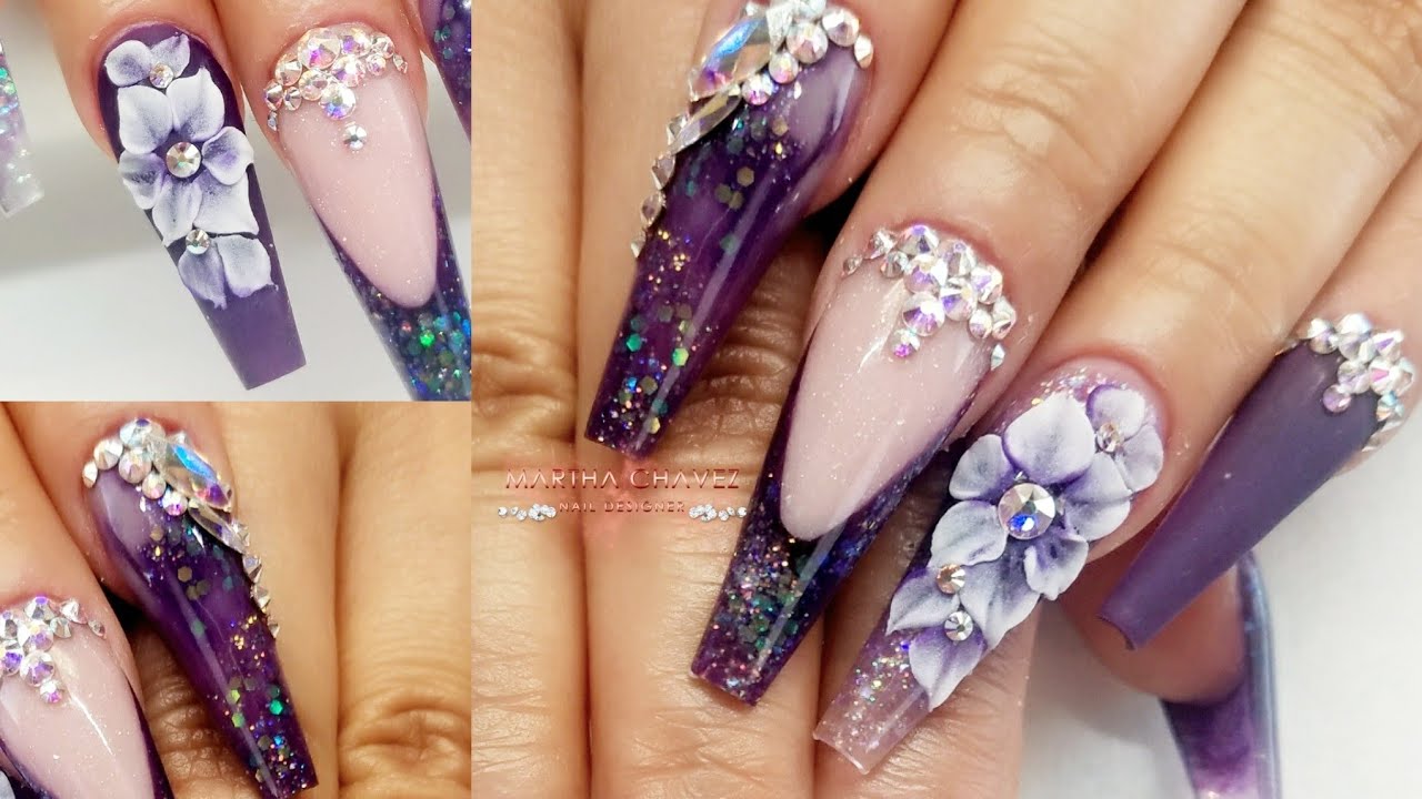 UÑAS ESCULTURALES y FLORES 3D|Nail Art Acrilic - thptnganamst.edu.vn