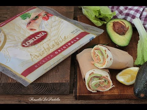 Video: Lavash Roll Con Salmone E Avocado