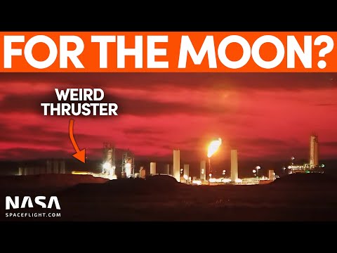 Potential Lunar Starship Thruster Fired | This Week at SpaceX McGregor