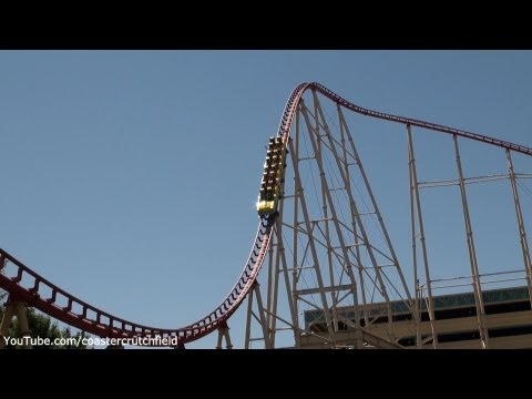 The Roller Coaster (Off-ride HD) New York, New York Hotel & Casino Las Vegas
