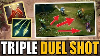 Full Passive Duel Combo with Triple Shot [Vengeance Aura + Duel + Split Shot] Dota 2 Ability Draft