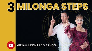 3 Easy and Fun Milonga combinations!