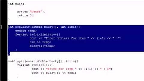 C++   Tutorial - 27 - Protecting Arrays with const.flv