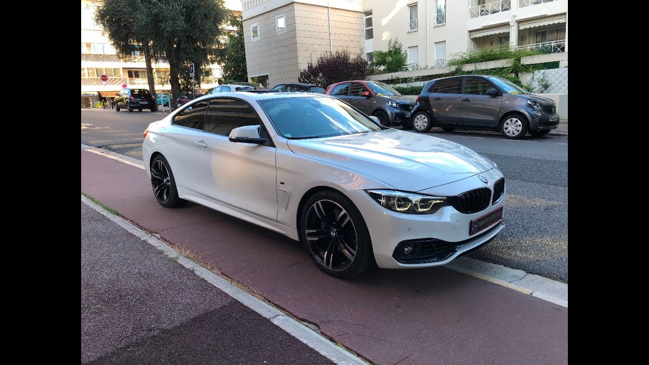 Bmw Serie 4 Coupe 440i 326ch Bva8 M Sport Occasion Simplici Car Cannes Youtube