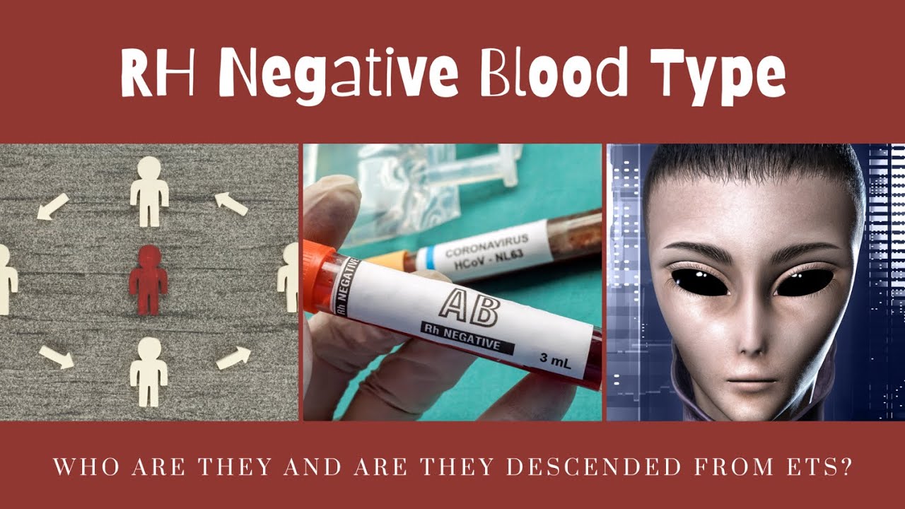 RH Negative Blood Type - Who Are They And Are They Descended