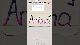 beautiful name writting💝#peparcraft #drawing #writing #ytshort #ytviral #trending #short #diyart #yt