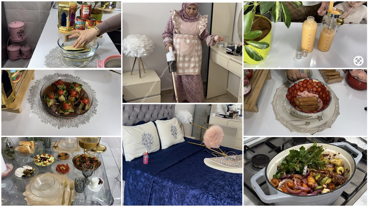 من يوم متزديش تشريه من برا روتين طوب أفكار غير 20نلف لحم مرحي وربع صدر تاع جاج حضيري طاولة  متنوعه 