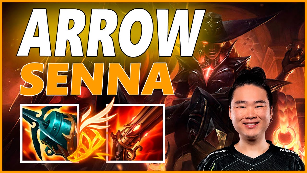 ⚡ARROW SENNA SUPPORT GAMEPLAY⚡SEASON 12 LEAGUE OF LEGENDS