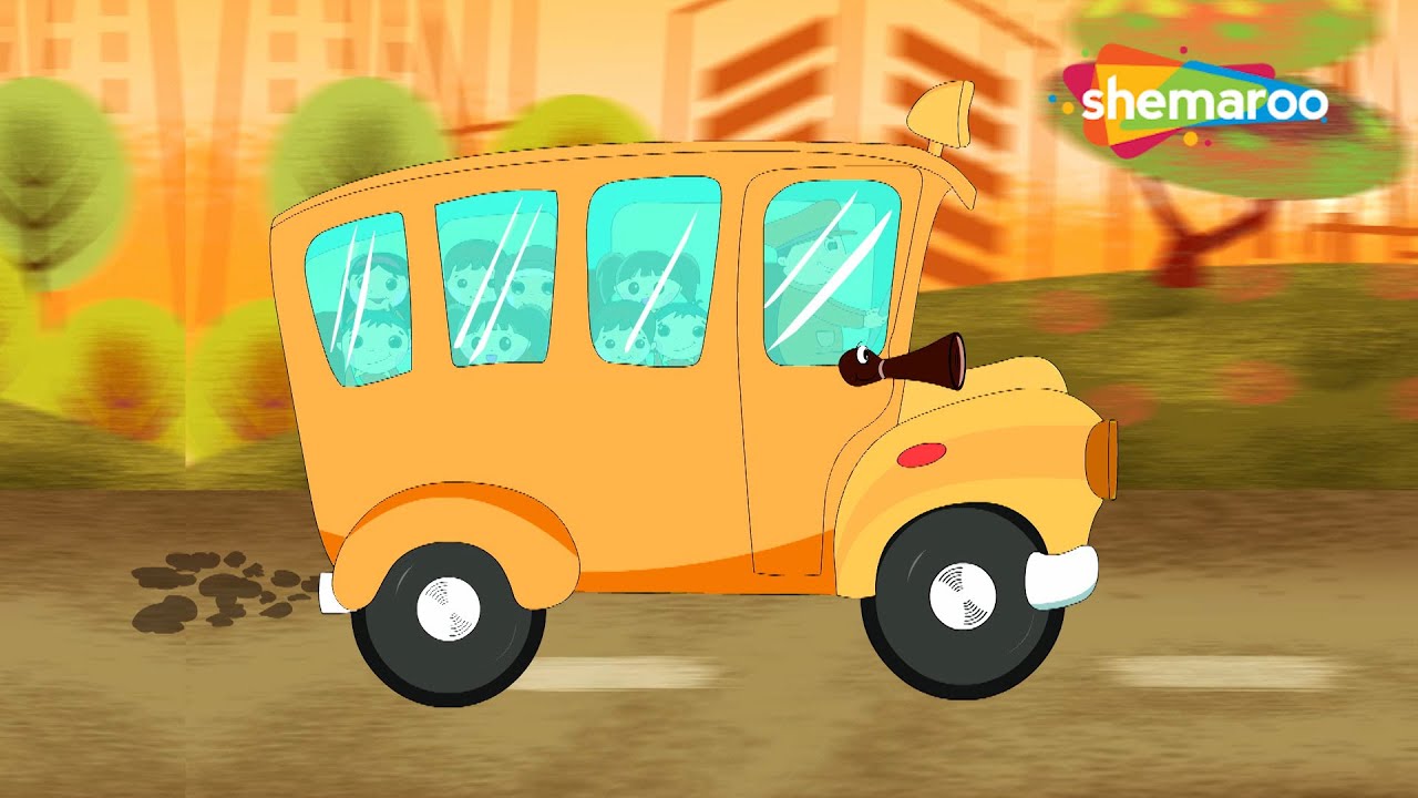 Wheels on the Bus - II & Hickory Dickory Dock Rhyme | Baby Songs ...