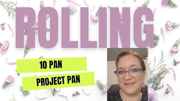 Rolling 10 Pan Project Pan!  NEW INTRO!!!  #projectpan #rolling10pan #makeupinventory