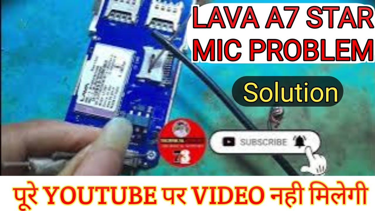 lava a7 star mic jumper solution | LAVA A7 STAR MIC PROBLEM | 