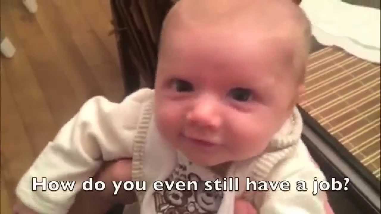 Baby Has Message for Harold Reynolds