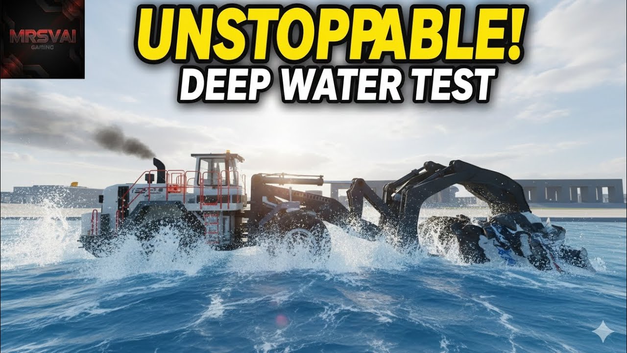 UNSTOPPABLE! Testing the World's Toughest Loader in Deep Water! - YouTube